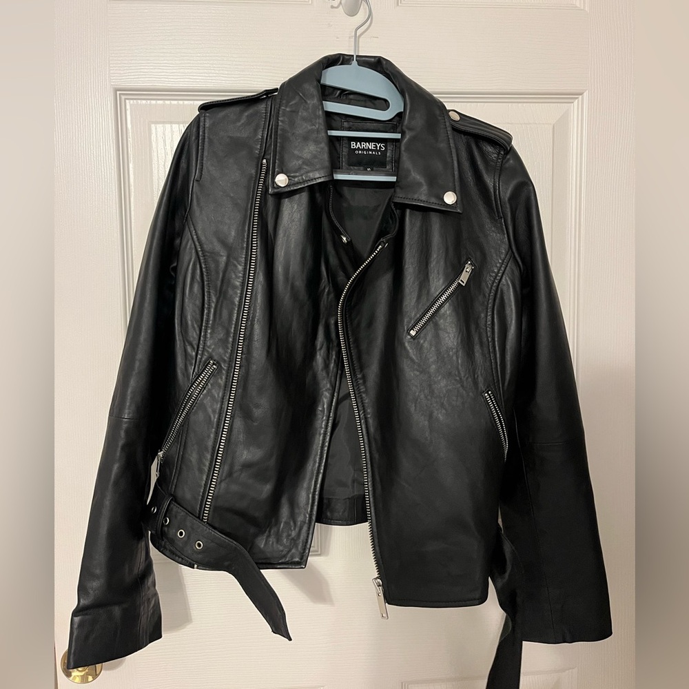 Real leather jacket
